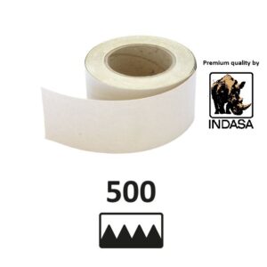 ROLLO PAPEL DE LIJA AUTOADHESIVO P500 - 70 MM x 25 METROS