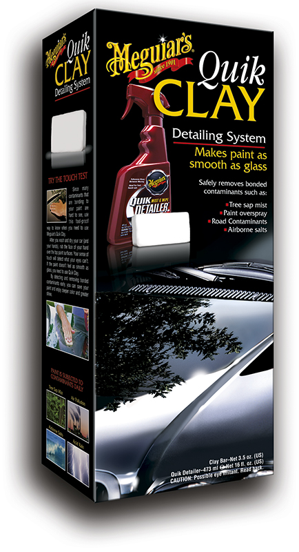 MEGUIAR'S - KIT BÁSICO BARRA DE ARCILLA QUIK CLAY (G1116)