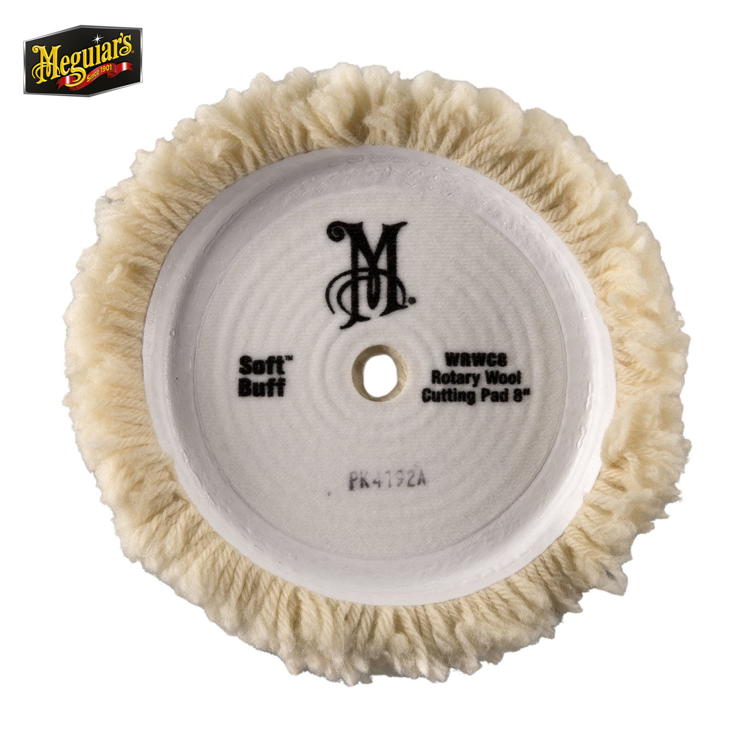MEGUIAR'S - ALMOHADILLA DE LANA PARA PULIDO - CUT'N SHINE WOOL PAD (WRWC8) - Afbeelding 2