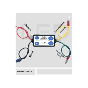 RELÉ DE CONTROL DE LUZ INTERMITENTE - 6 A 12V
