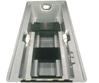 MECH-MATE - FOSO DE TALLER SP352 CON CAPA DE RESINA ADICIONAL - 3,5 x 1 x 1,3 M