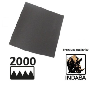 PAPEL DE LIJA DE AGUA P2000 (14 x 23 CM) - 10 PIEZAS