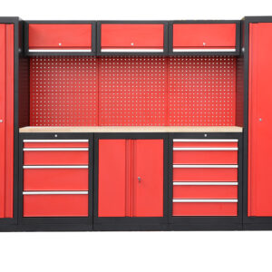 MOBILIARIO DE TALLER - ENCIMERA DE TRABAJO DE RUBBERWOOD - COMBI-02 - SERIE IMOLA