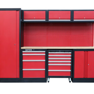 MOBILIARIO DE TALLER - ENCIMERA DE TRABAJO DE RUBBERWOOD - COMBI-03 - SERIE IMOLA