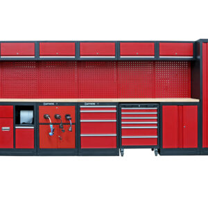 MOBILIARIO DE TALLER - ENCIMERA DE TRABAJO DE RUBBERWOOD EXTRA PROFUNDA - COMBI-35PLUS - SERIE IMOLA