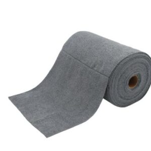 ROLLO DE PAÑO DE MICROFIBRA (75 PIEZAS) 30 X 30 CM GRIS