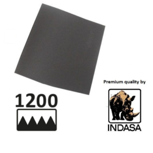 PAPEL DE LIJA DE AGUA P1200 (28 x 23 CM) - 10 PIEZAS