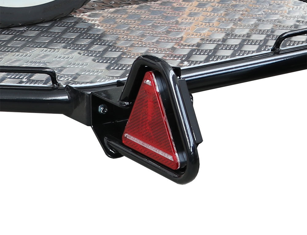 REMOLQUE PLEGABLE PARA MOTO NEGRO - CAPACIDAD 600 KG - Image 9