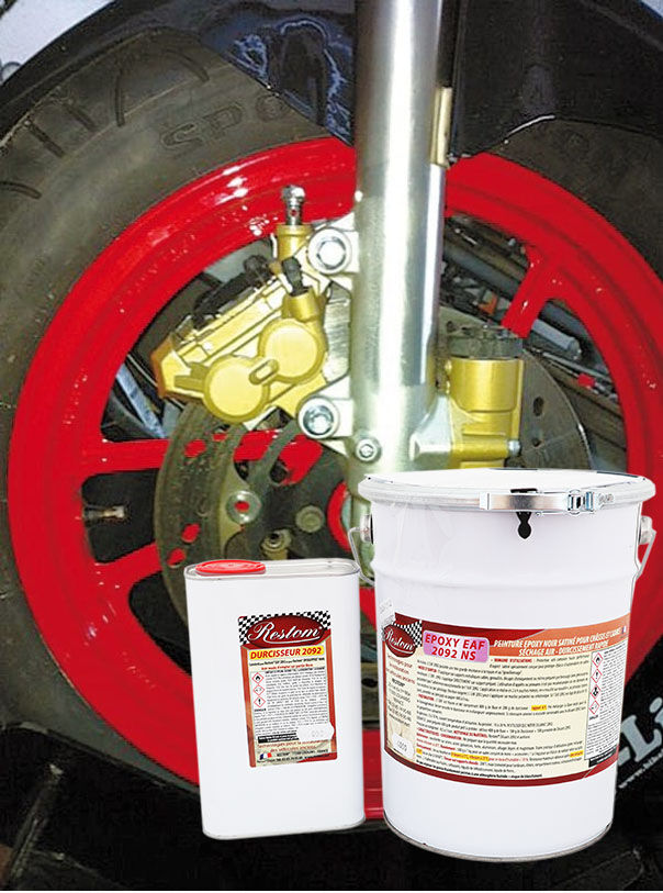 PINTURA EPOXI ANTICORROSIVA ROJO RAL 3020 5 L (PINCEL) (EAF 2092-5 L ROUGE)