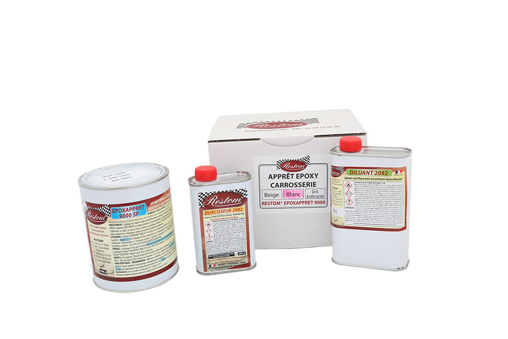 IMPRIMACIÓN EPOXI 2 COMPONENTES - BLANCO SEÑALES RAL 9003 - 1 KG (Epoxapprêt 9000)