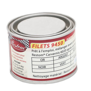 PINTURA MARCADORA DE LÍNEAS 1 COMPONENTE PLATA 100 ML (Filets 9450 ARGENT)