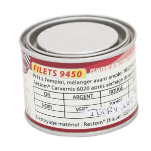 PINTURA MARCADORA DE LÍNEAS 1 COMPONENTE MARFIL 100 ML (Filets 9450 Ivory)