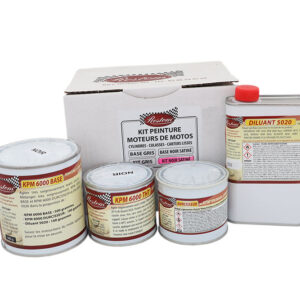 KIT DE PINTURA PARA EL MOTOR DE MOTOS - NEGRO (KPM 6000 N-Kit)