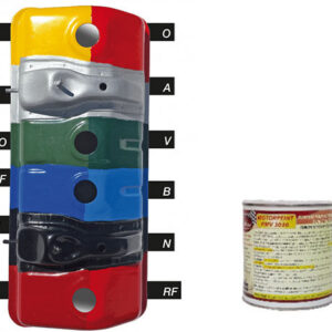 PINTURA ANTICORROSIVA PARA MOTORES MARRÓN/ROJO 500 ML (MotorPeint PMV 3030-R-500 ML)