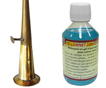 LIMPIADOR PARA METALES AMARILLOS 250 ML (Yellownet 2080)