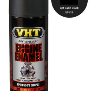 VHT ENGINE ENAMEL - PINTURA PARA MOTOR NEGRO SATINADO GM (SP139)