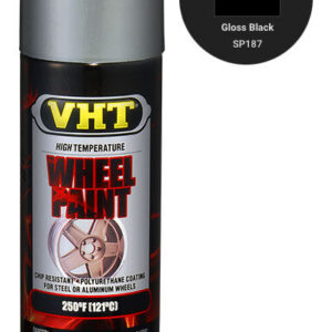VHT WHEEL PAINT - PINTURA PARA LLANTAS NEGRO BRILLANTE (SP187)