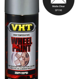 VHT WHEEL PAINT - PINTURA PARA LLANTAS TRANSPARENTE MATE (SP190)