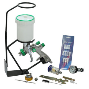 KIT DE PISTOLA DE PINTURA DE BAJA PRESIÓN/BAJO VOLUMEN
