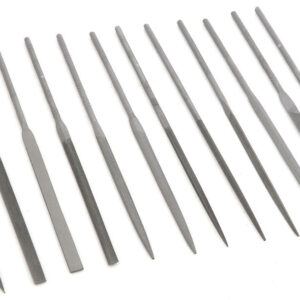 JUEGO DE LIMAS AGUJA 140 MM (12 PIEZAS)