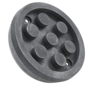 ALMOHADILLA DE GOMA NUSSBAUM CON PLACA DE ACERO 128,5 MM X 29,5 MM