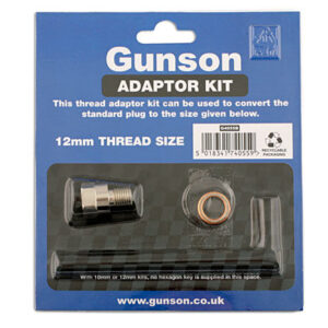 GUNSON - ADAPTADOR DE ROSCA 14 MM > 12 MM PARA BUJÍA DE PRUEBA COLORTUNE (G4055B)