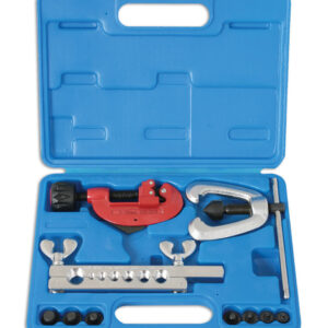 LASER - KIT DE HERRAMIENTAS PARA ENSACHAMIENTO DE TUBOS DE FRENO - 10 PIEZAS (2943)