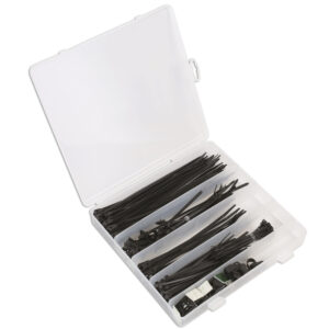 KIT DE BRIDAS PARA CABLES - 210 PIEZAS (77140)