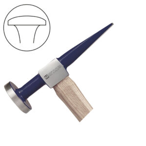 MARTILLO DE RECALCADO CON CABEZA CONVEXA Y CINCEL