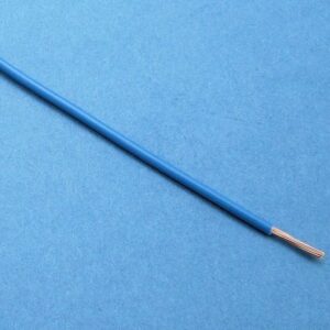 CABLE DE PVC DE PARED FINA, 16/0.20, (Ø 1,6 MM/0,5 MM²) AZUL (PRECIO POR METRO)
