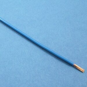 CABLE DE PVC DE PARED FINA, 32/0.20, (Ø 2 MM/1 MM²) AZUL (PRECIO POR METRO)