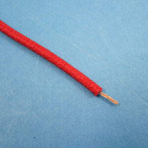 CABLE TRENZADO, 14/0.30, (1 MM²) (Ø 3 MM) ROJO (PRECIO POR METRO)