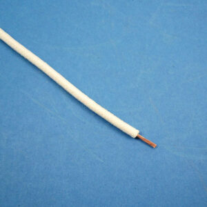 CABLE TRENZADO, 14/0.30, (1 MM²) (Ø 3,7 MM) BLANCO (PRECIO POR METRO)