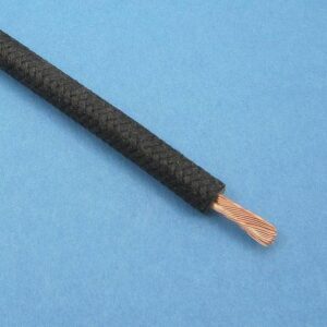 CABLE TRENZADO, 65/0.30, (4,5 MM²) (Ø 5,7 MM) NEGRO (PRECIO POR METRO)