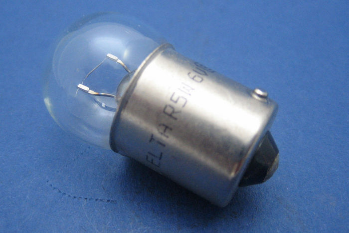 BOMBILLA BA15S, PEQUEÑA, 6V, 5W (205)