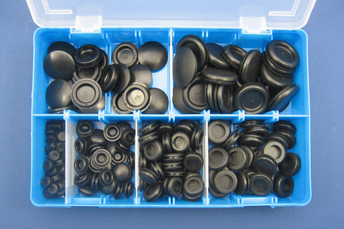 KIT DE OJALES DE GOMA DE OBTURACIÓN