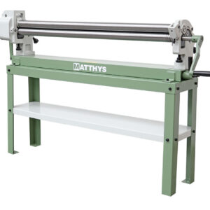 ROLADORA 1300 MM CON BASE, CAPACIDAD 1,5 MM