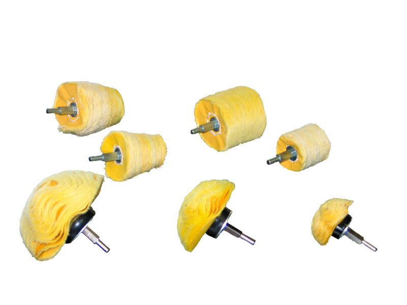 JUEGO DE 7 PIEZAS DE PULIDO CON VÁSTAGO (MAX. 3000 RPM)