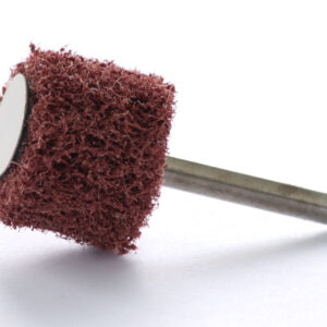 CEPILLO PARA SATINADO CON VÁSTAGO 6 MM 30 X 25 MM - MEDIO