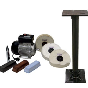 MOTOR ELÉCTRICO CON KIT DE PULIDO Y COLUMNA