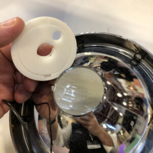 PAR DE PORTALÁMPARAS TEFLON DIÁMETRO 42 MM