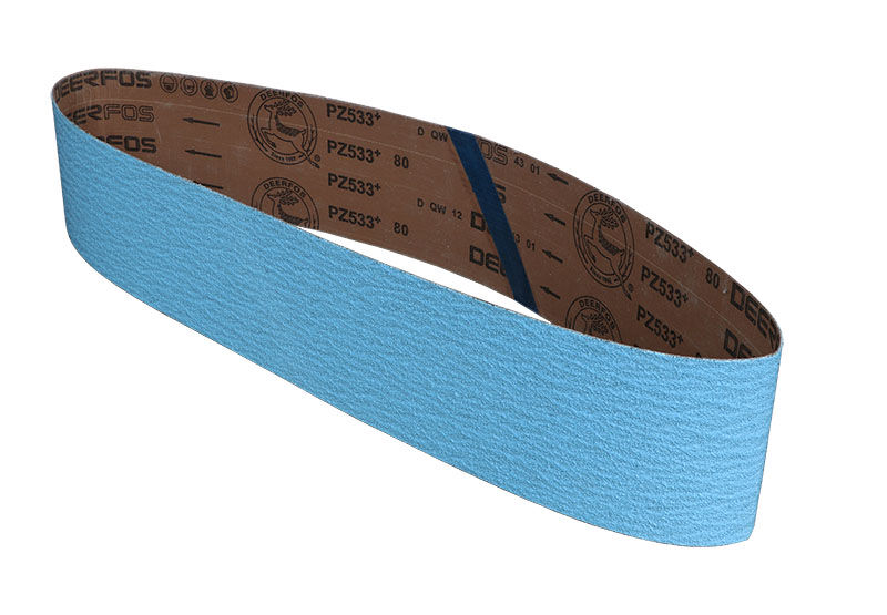 CORREA 100 X 1220 MM GRANO P80