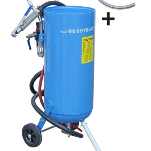 SET VENTAJOSO: CALDERÍN DE ARENADO MÓVIL 30 L + SODA KIT