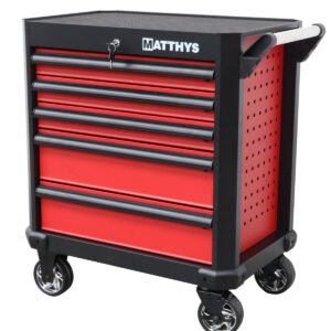 CARRO DE TALLER 5 CAJONES PINTURA EPOXI GRANULADA