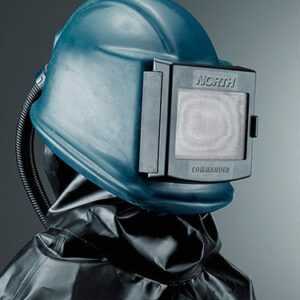 CASCO PARA ARENADO 'COMMANDER' CON REGULADOR VOLUMETRICO DE CAUDAL