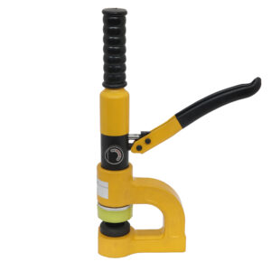 PUNZONADORA HIDRÁULICA CON 5 ADAPTADORES