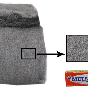 LANA DE ACERO FINA 0000 METALINO - 200 GR