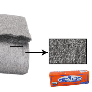 LANA DE ACERO MEDIUM 0 METALINO - 200 GR