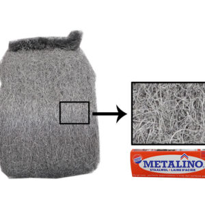 LANA DE ACERO GRUESA 3 METALINO - 200 GR