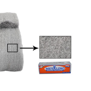 LANA DE ACERO INOXIDABLE METALINO - 150 GR